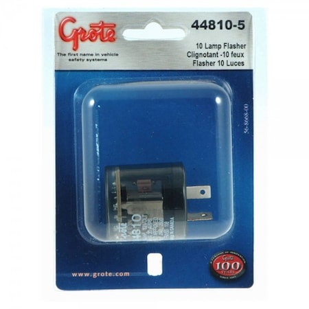Grote Flasher-10-Lamp 2 Terminal-Retail Pack, 44810-5 44810-5